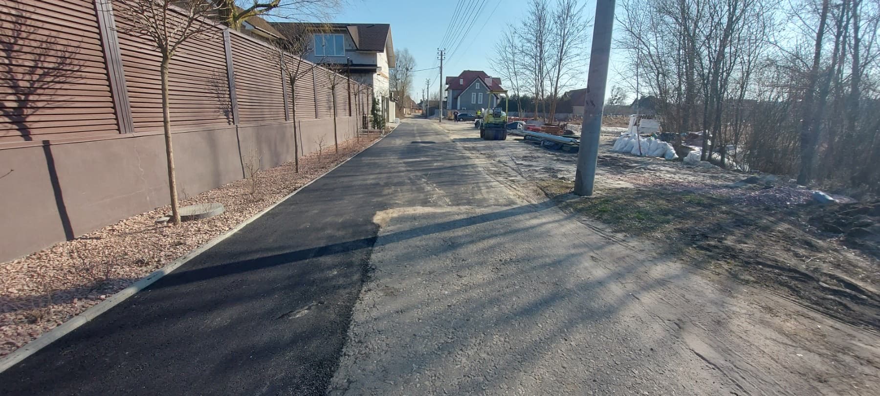 Ремонт прибудинкової дороги