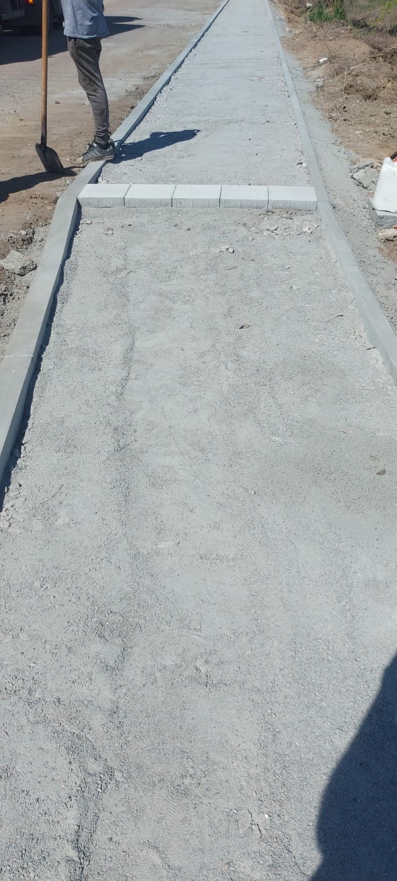 Влаштування тротуару